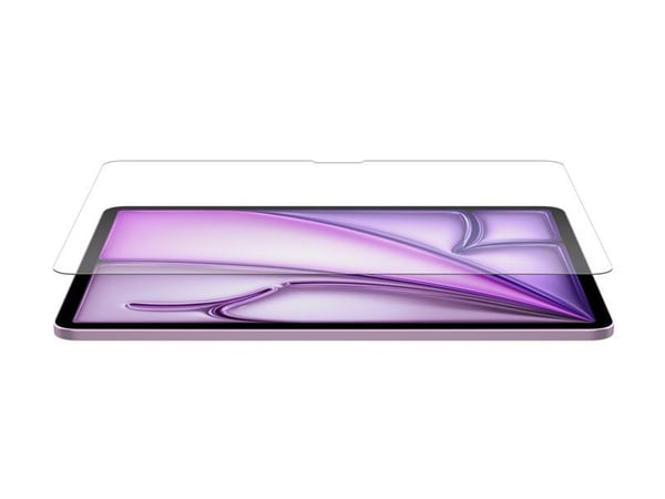 Belkin ScreenForce - Skjermbeskyttelse for nettbrett - 2.5D - glass - for Apple 13-inch iPad Air (M2)
