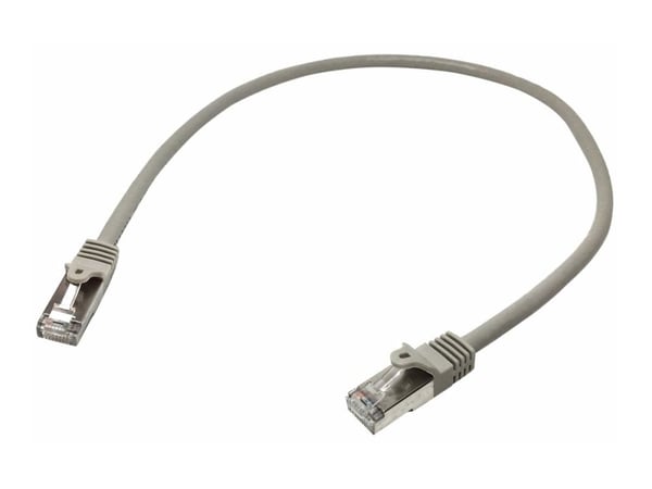 StarTech.com N6SPAT50CMGR, 0,5 m, Cat6, SF/UTP (S-FTP), RJ-45, RJ-45, Harmaa