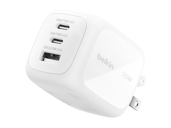 Belkin BoostCharge Pro, Sisätila, AC, Valkoinen