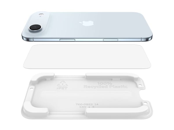 Belkin ScreenForce UltraGlass 2 - Skjermbeskyttelse for mobiltelefon - glass - for Apple iPhone Air