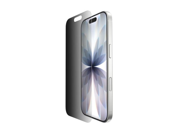 Belkin InvisiGlass - Matkapuhelimen näytönsuoja - lasi - yksityisyyssuodattimella - Apple iPhone 16 Pro:lle