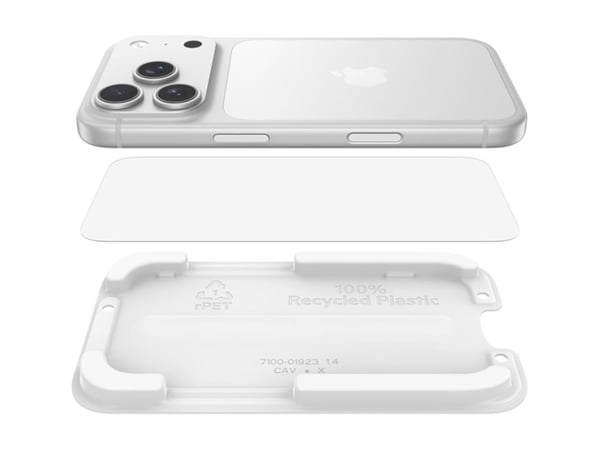 Belkin ScreenForce UltraGlass 2, Apple, iPhone 17 Pro, Antibakteerinen, Pudotuksenkestävä, Läpinäkyvä, 1 kpl