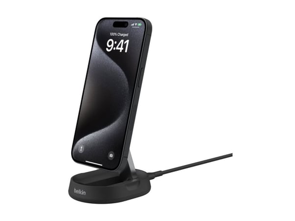 Belkin BoostCharge Pro, Sisätila, AC, Langaton lataaminen, 1,5 m, musta