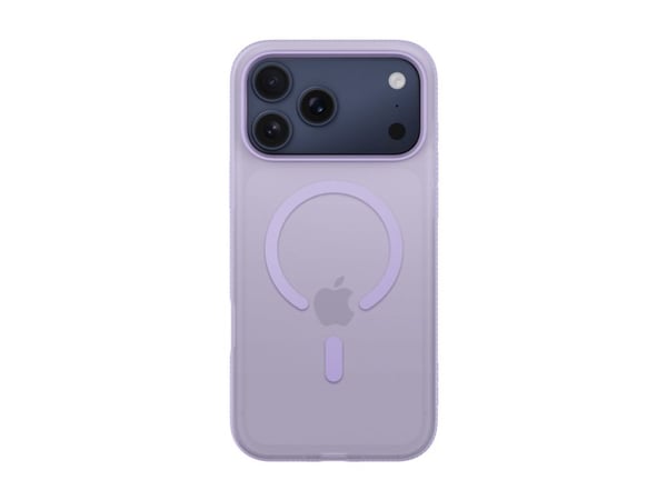 Belkin SheerForce Grip Series - Baksidedeksel for mobiltelefon - MagSafe-samsvar - laget av resirkulerte materialer - lavandel - for Apple iPhone 1...