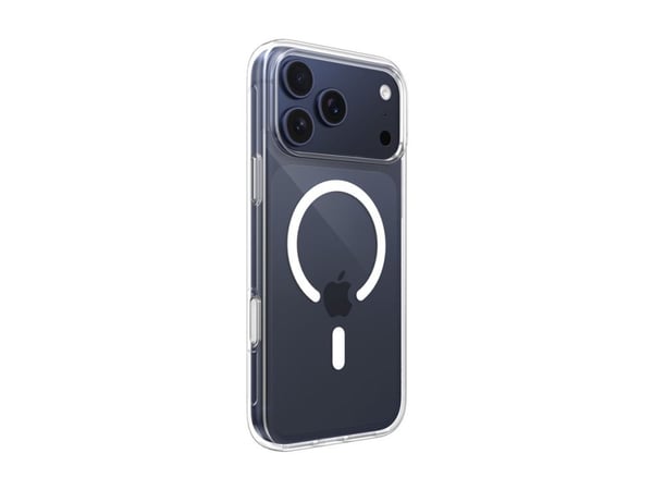 Belkin SheerForce Clear Series - Baksidedeksel for mobiltelefon - MagSafe-samsvar - laget av resirkulerte materialer - blank - for Apple iPhone 17 ...