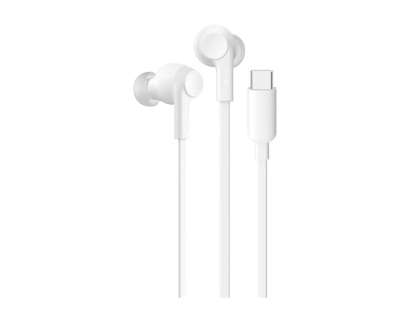 Belkin SoundForm ANC - Ørepropper med mikrofon - i øret - kablet - aktiv støydemping - USB-C - lydisolerende - hvit