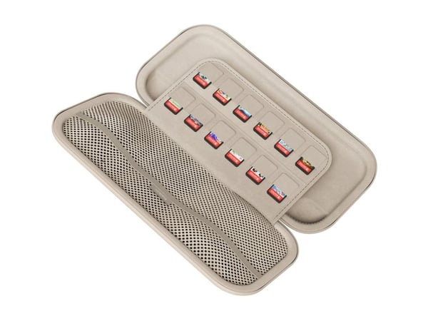 Belkin ENA002HQSA, Bæreveske, Nintendo Switch 2, Sand, Polyester, Fløyel, Ripebestandig, Støtbestandig, Fallbestandig, Ripebestandig, Vanntett, 20,...