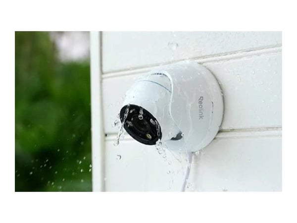 Reolink P434 - Nettverksovervåkingskamera - lite tårn - utendørs, innendørs - værbestandig - farge (Dag og natt) - 8 MP - 3840 x 2160 - 4K - motori...