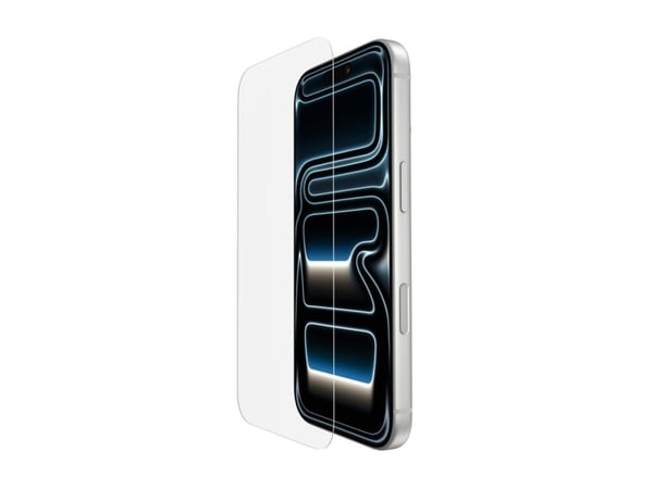 Belkin ScreenForce InvisiGlass, Apple, iPhone 17 Pro, Pudotuksenkestävä, Läpinäkyvä, 1 kpl