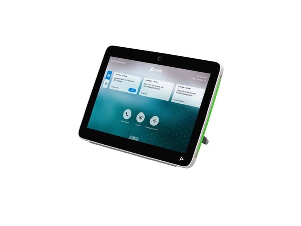 HP Poly TC10 No Radio - Berøringskontroller - Zoom Certified - hvit - TAA-samsvar