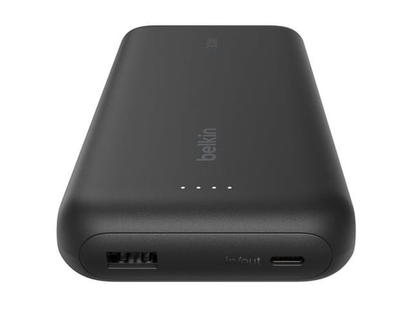 Belkin BoostCharge, 20000 mAh, Power Delivery, musta