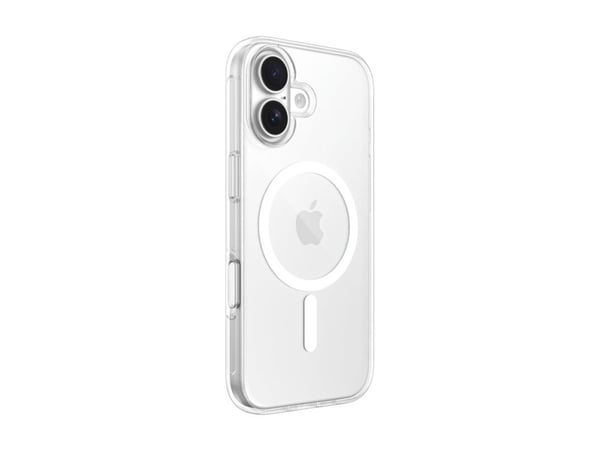 Belkin SheerForce Clear Series - Baksidedeksel for mobiltelefon - MagSafe-samsvar - laget av resirkulerte materialer - blank - for Apple iPhone 17