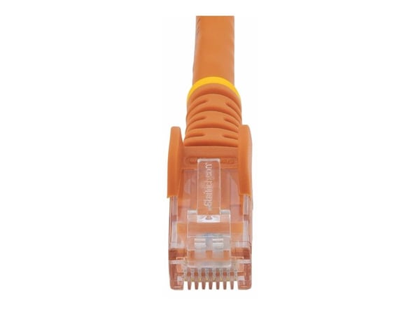StarTech.com N6PATC15MOR, 15 m, Cat6, U/UTP (UTP), RJ-45, RJ-45, Oranssi