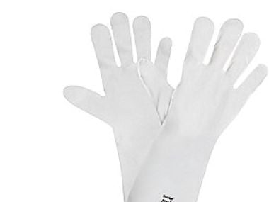 Kjemihansker str. 10 - Ansell, lengde 41 cm, tykkelse 0,062 mm, kategori III