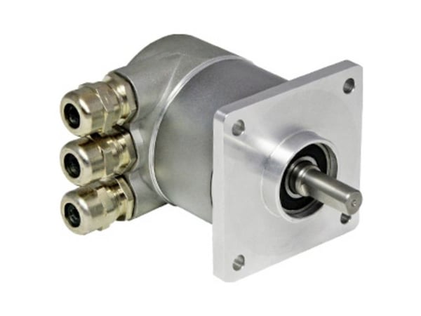 Posital Fraba Absolute Swivel Sensors 1 st OCD-CAA1B-1412-9A70-H3P Fyrkantig fläns
