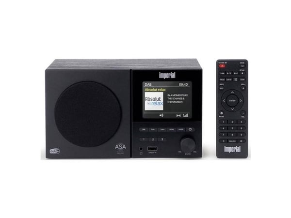 Imperial DABMAN-120BK bordradio DAB+, FM DAB+, Bluetooth® svart