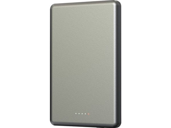 Denver PQCW-5010 trådløs powerbank 5000 mAh Fast Charge LiPo sort med statusvisning