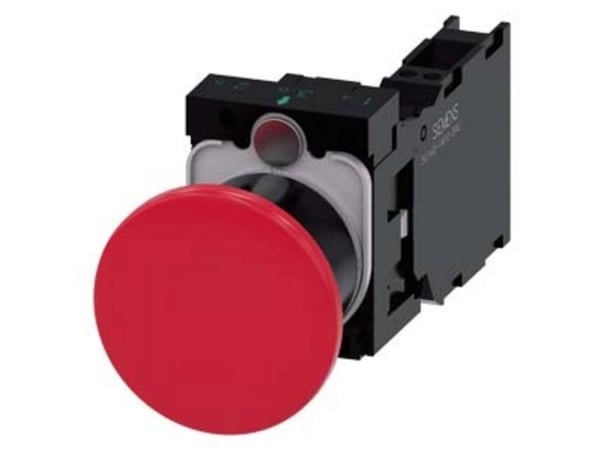 Siemens 3SU11001BA203FA0 tryckknapp 1 st