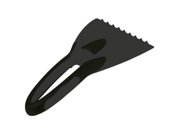 IWH plast isskrape softgrep 210 x 95 x 25 mm personbil sort