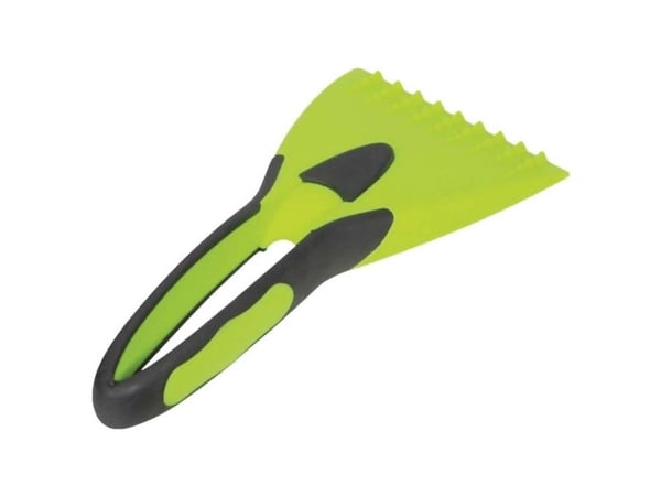 IWH plast isskrape softgrep (L x B x H) 210 x 95 x 25 mm personbil grønn