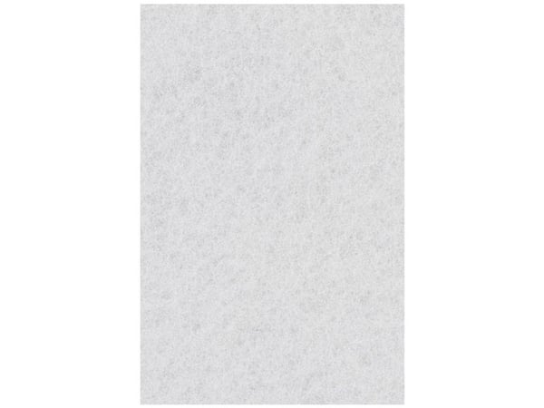 Bosch 2 608 901 211, Cleaning pad, Fleece, Etterbehandling, Metall, Tre, Tørr-sliping, Hvit