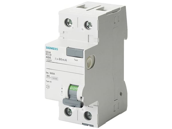 Siemens 5SV43120MB Fejlstrøm-beskyttelseskontakt AC
