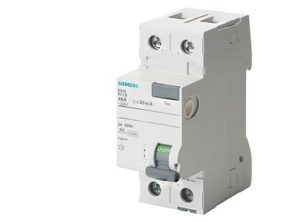 Siemens 5SV41110 RCD säkerhetsbrytare AC 16 A 0,01 A 230 V