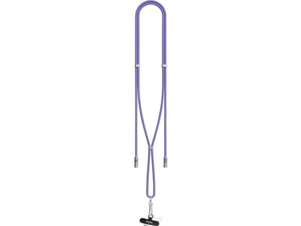 AQIILA lanyard ladekabel lilla, kabellengde 0,3–1,5 m, 60 Watt (AQLYCBPBICC4PL077)