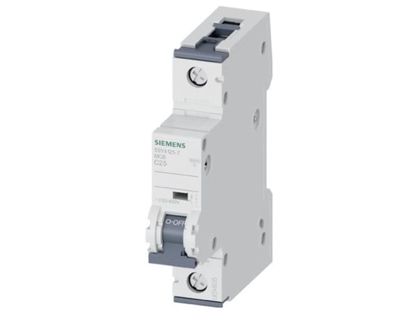 Siemens 5SY4125-7, Pienoiskatkaisija, IP20, 400 V