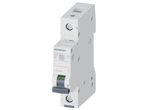 Siemens 5SL61046 5SL6104-6 Ledningssikkerhedsafbryder 4 A