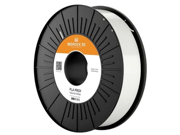 BEDROCK 3D PR1-7501b450 PLA Pro Natural White 2,85 mm 4.500 g filament