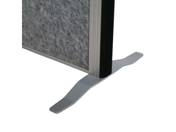 MAUL 9651695, Skillebrett, 1000 x 1820 mm, Felt, Aluminium, Grå, 1000 mm