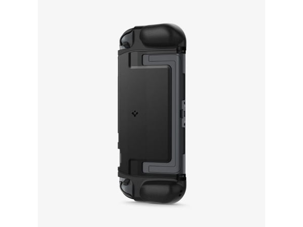 Spigen Dual Grip, Etui, Nintendo, Sort, Polykarbonat (PC), Termoplastisk polyuretan (TPU), Nintendo Switch, Fallsikker, Ripebestandig