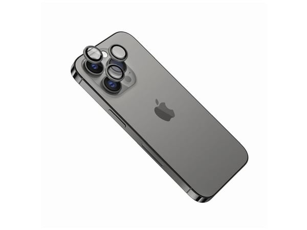 FIXED FIXGC2-928-GR, Apple, iPhone 14/14 Plus, Ripebestandig, Skittbestandig, Gjennomsiktig, Grå, 3 stykker