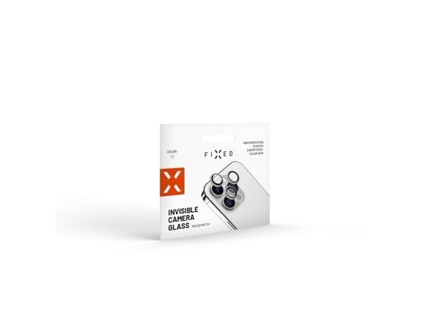 FIXED FIXGC2-928-SL, Apple, iPhone 14/14 Plus, Ripebestandig, Skittbestandig, Gjennomsiktig, Sølv, 3 stykker