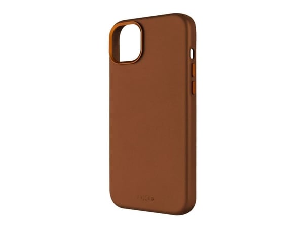 FIXED MagLeather mobildeksel iPhone 15+ - brun
