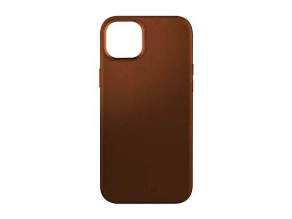 FIXED MagLeather mobildeksel iPhone 15+ - brun