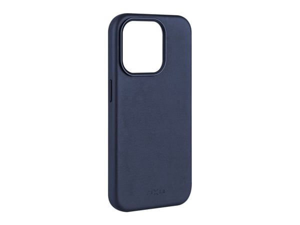 FIXED MagLeather lærdeksel iPhone 15PM blå