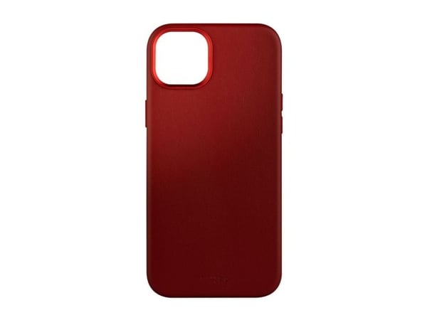 FIXED MagLeather iPhone 14 i lærdeksel, rød