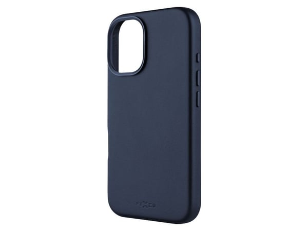 Fodral Fixed Fixed MagLeather | Bakstycke | Apple | iPhone 16 | Läder | Blå