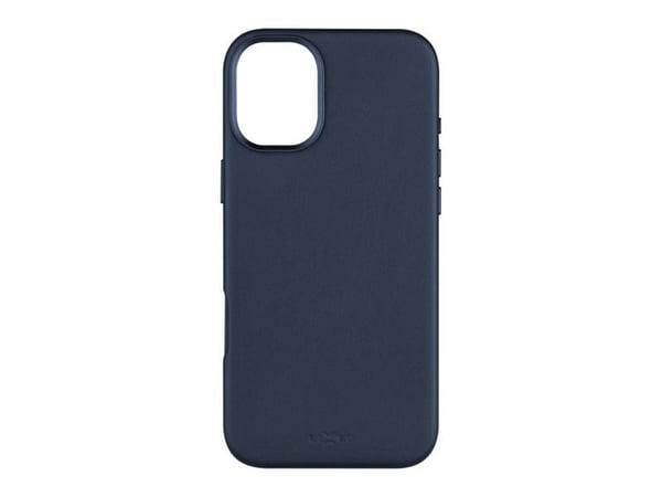 Fodral Fixed Fixed MagLeather | Bakstycke | Apple | iPhone 16 Plus | Läder | Blå