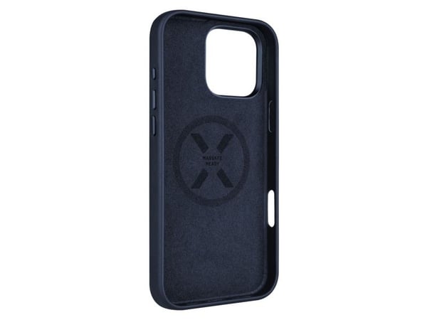 Kotelo Fixed Fixed MagLeather | Takakuori | Apple | iPhone 16 Pro Max | Nahka | Sininen | Blue