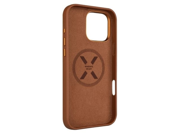 FIXED MagLeather, Suojus, Apple, iPhone 16 Pro Max, 17,5 cm (6.9"), Ruskea