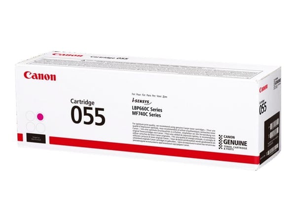 Canon 055, 2100 sivua, Magenta, 1 kpl