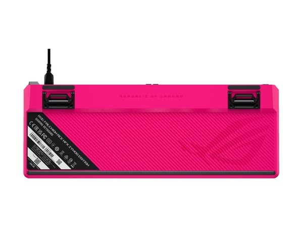 ASUS ROG Falchion Ace HFX - ZywOo Edition - tastatur - 65% - compact - med berøringspanel - bakgrunnsbelyst - USB - QWERTY - USA - tastsvitsj: ROG ...