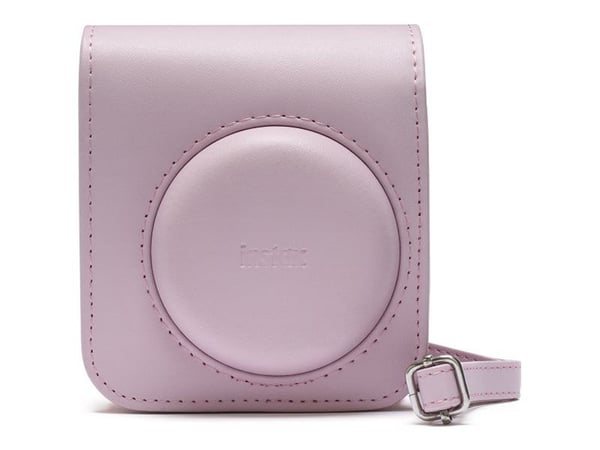 Fujifilm Instax - Fodral för kamera - konstläder - rosa - för Instax Mini 12