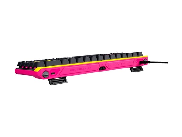 ASUS ROG Falchion Ace HFX - ZywOo Edition - tastatur - 65% - compact - med berøringspanel - bakgrunnsbelyst - USB - QWERTY - USA - tastsvitsj: ROG ...