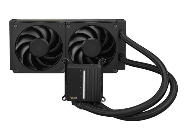 ASUS ProArt LC 240 - Væskekjølesystem for prosessor - Radiatorstørrelse: 240 mm - (for: AM4, AM5, LGA1851, LGA1700, LGA1200, LGA115x Socket) - kobb...