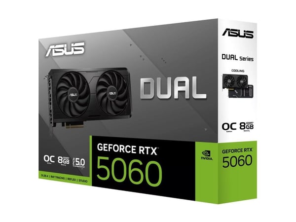 VGA ASUS Dual GeForce RTX 5060 EVO OC Edition 8 GB GDDR7