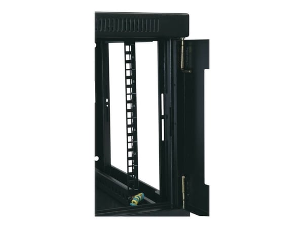 Eaton Tripp Lite Series 6U Wall Mount Rack Enclosure Server Cabinet Switch Depth Deep - Rack skap - veggmonterbar - svart - 6U - 19"